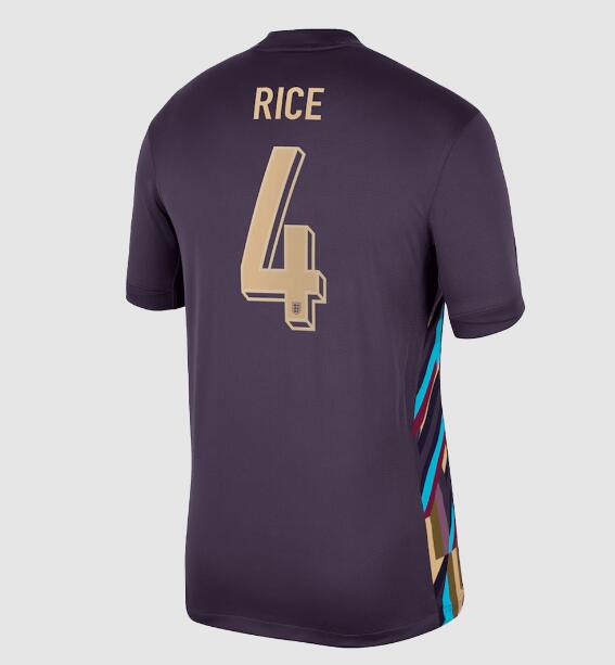 (image for) RICE #4 England Away Jersey 2024